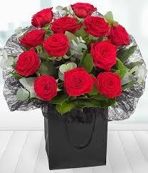 12 Red Roses Bouquet