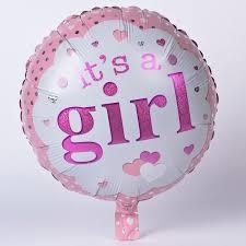 It's a Girl Balloon