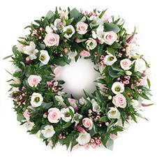 Pale Pink Wreath